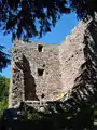 Ruins of the corner tower