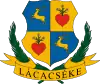 Coat of arms of Lácacséke