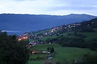 View of the village