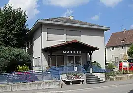 The town hall in Hagenthal-le-Bas