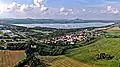 Lake and the village of Hagenwerder