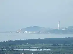 Haimen Harbour and its adjacent power plant