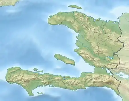 1751 Port-au-Prince earthquake is located in Haiti