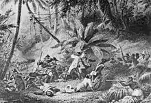 Image 31Leclerc's veterans storm Ravine-a-Couleuvre (Snake Gully) in 1802. (from History of Haiti)