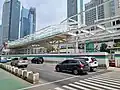 The revitalization progress of the BRT station on 30 July 2022