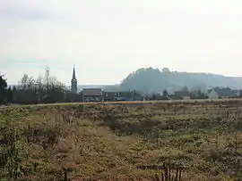 St Lambert's Church and the castle