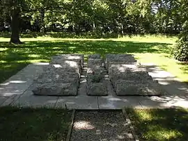 Warsaw Uprising Memorial in Hamburg, 1999