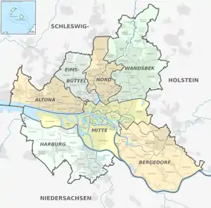 Boroughs of Hamburg