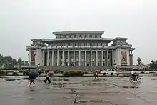 Image 8The Hamhŭng Grand Theatre, one of the biggest in North Korea, was completed in 1984 in the city of Hamhŭng. (from Culture of North Korea)