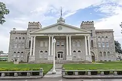 The Hamilton County Courthouse in Hamilton, Texas. The building was added to the National Register of Historic Places on September 4, 1980.