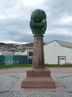 Von Hanno designed the northernmost station of the Struve Geodetic Arc, located in Hammerfest.