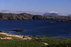 Quinag and Scourie across the Sound of Handa