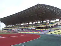 Stadium interior.