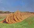 Rye harvest (oil on ply wood, 1920)