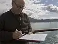 Hans Blix signs the Forests NOW declaration in the Arctic, 12 September 2007