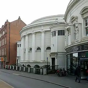 Belvoir Street Chapel, renamed Hansom Hall