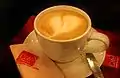 A cup of coffee at Café Coffee Day