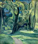 Inside the forest near Sorø, 1915