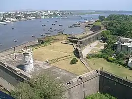 Harbour View from Moti Daman Fort