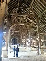 Interior of Harmondsworth Great Barn