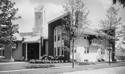 Harry Rubens Estate stables, Glencoe, Illinois, 1903, demolished