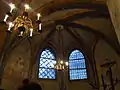 Gothic vault in the sacristy