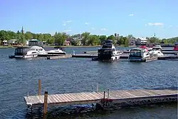 Hastings as seen across the Trent-Severn Waterway