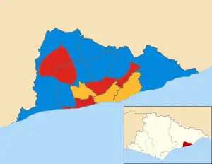 2004 results map