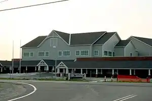 Construction of the new Cape Hatteras Elementary and Secondary School, June 2007