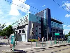 Main building of the university hospital