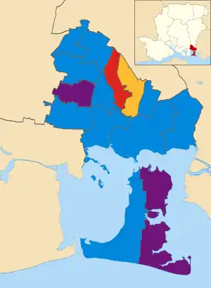 2014 results map