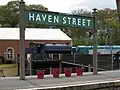 Havenstreet Station sign