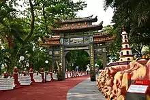 Haw Par Villa Paifang