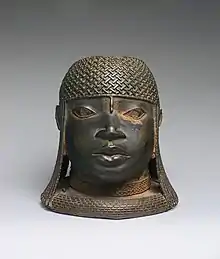 Bronze head (from Human history)