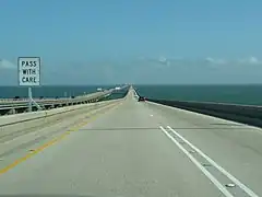 Lake Pontchartrain Causeway bridge in New Orleans