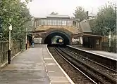 Heaton Park railway station in 1988