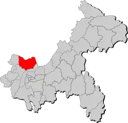 Hechuan District in Chongqing