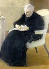 At Home, 1903(depicts Olga Schjerfbeck, the artist's mother)