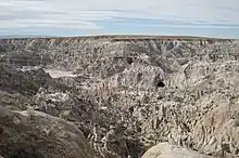 Wind River Formation exposed at Hell's Half Acre