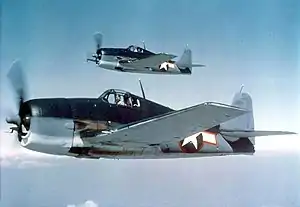 US Navy Grumman F6F Hellcat in 1943