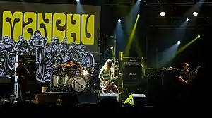 Fu Manchu performing live in 2019