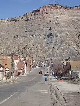 North along Main Street, March 2008