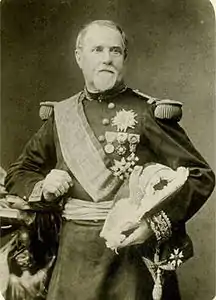 Henri Espivent de La Villesboisnet [fr], commander of the 11th army corps, Legitimist.