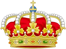 Sovereign – Royal Crown of SpainDesign of the national arms