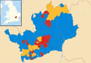 2001 results map