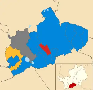 2006 results map