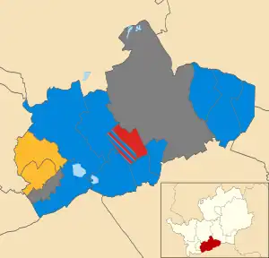 2007 results map