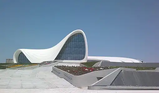 Heydar Aliyev Cultural Center, Baku, Azerbaijan by Zaha Hadid Architects (2007)