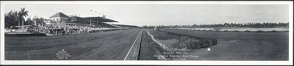 Hialeah Park, circa 1938