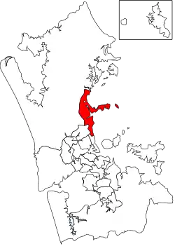 Location of Hibiscus and Bays